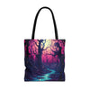 Mystical Forest Tote Bag - Enchanted Design for Nature Lovers, Eco-Friendly Gift, Shopping, Travel, Art Lover, Festival Bag