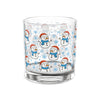 Snowman 10oz Rocks Glass | Christmas Holiday Cheer Drinkware