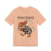 Spookily Bookish Tee, Perfect for Book Lovers, Great Gift for Halloween, Tees for Casual Wear, Quirky Duck Design