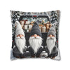 Gnome Christmas Pillowcase | Holiday Decorative Throw Pillow Cover COVER ONLY