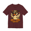 Spooky Dude Duck Tee - Fun Halloween T-Shirt, Unisex Graphic Shirt, Casual Wear, Halloween Costume, Gifts for Friends