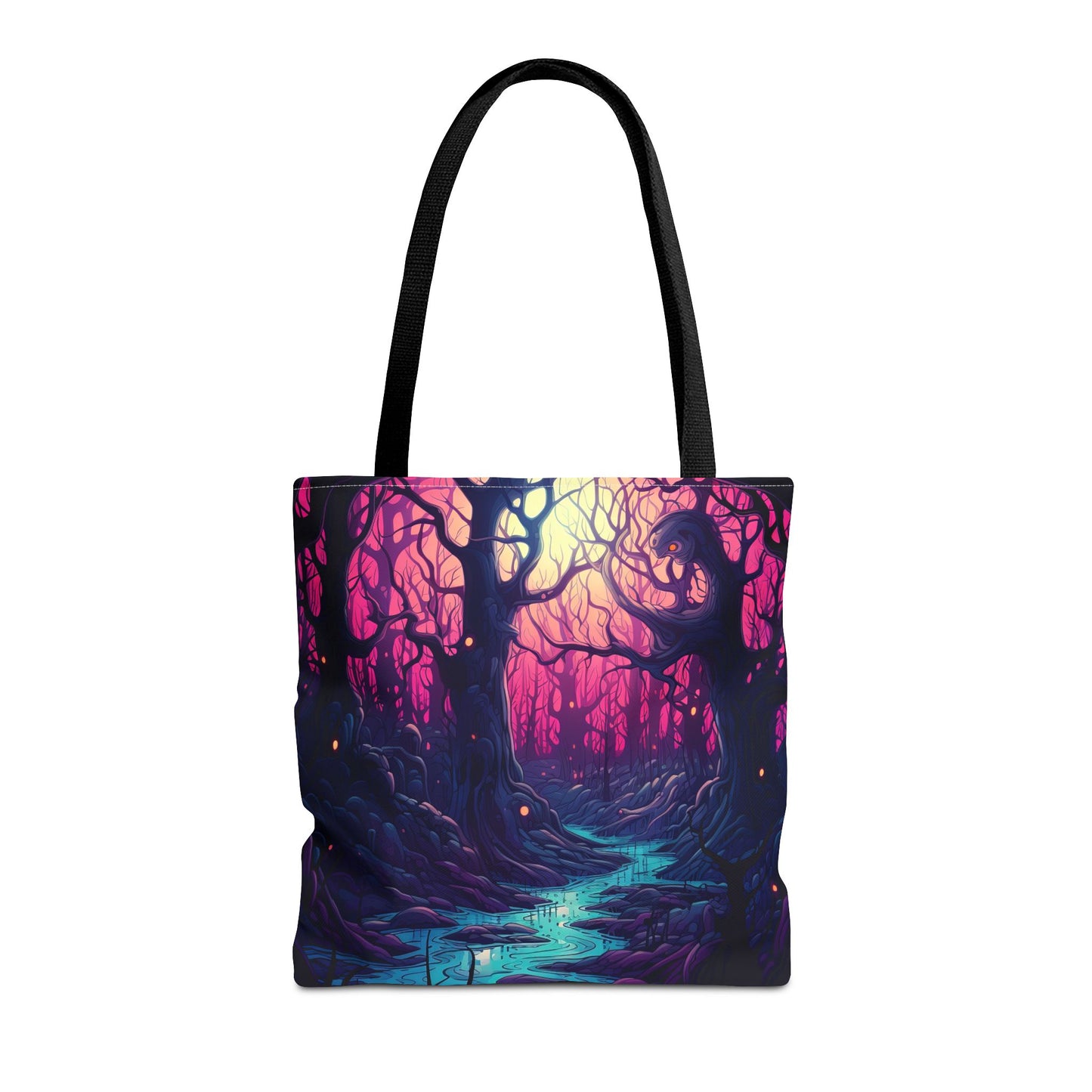 Mystical Forest Tote Bag - Enchanted Design for Nature Lovers, Eco-Friendly Gift, Shopping, Travel, Art Lover, Festival Bag