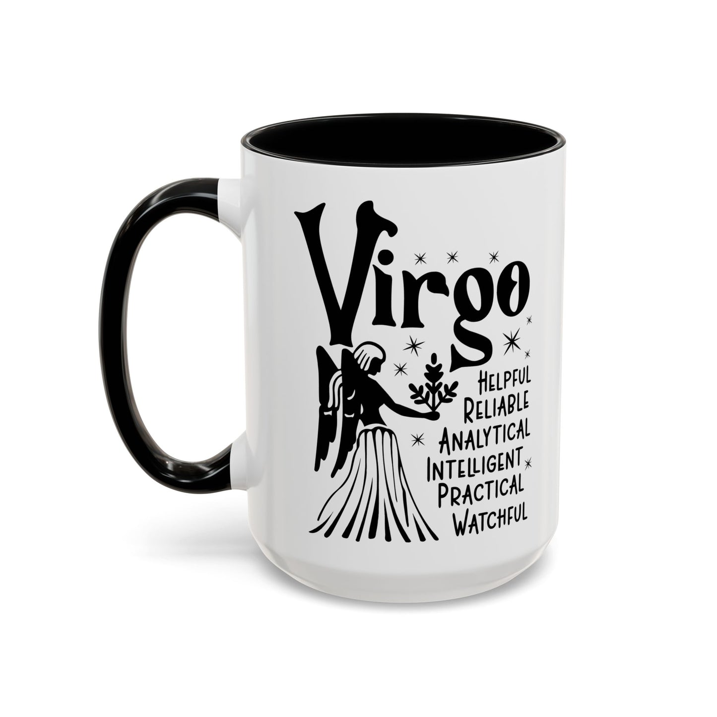 Virgo Zodiac Sign Coffee Mug - Unique Horoscope Mug With Personality Traits