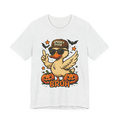 Spooky Dude Duck Tee - Fun Halloween T-Shirt, Unisex Graphic Shirt, Casual Wear, Halloween Costume, Gifts for Friends