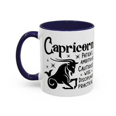 Capricorn Zodiac Sign Coffee Mug - Unique Horoscope Mug With Personality Traits