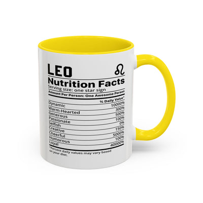 Leo Zodiac Sign Coffee Mug - Unique Horoscope Mug With Personality Traits