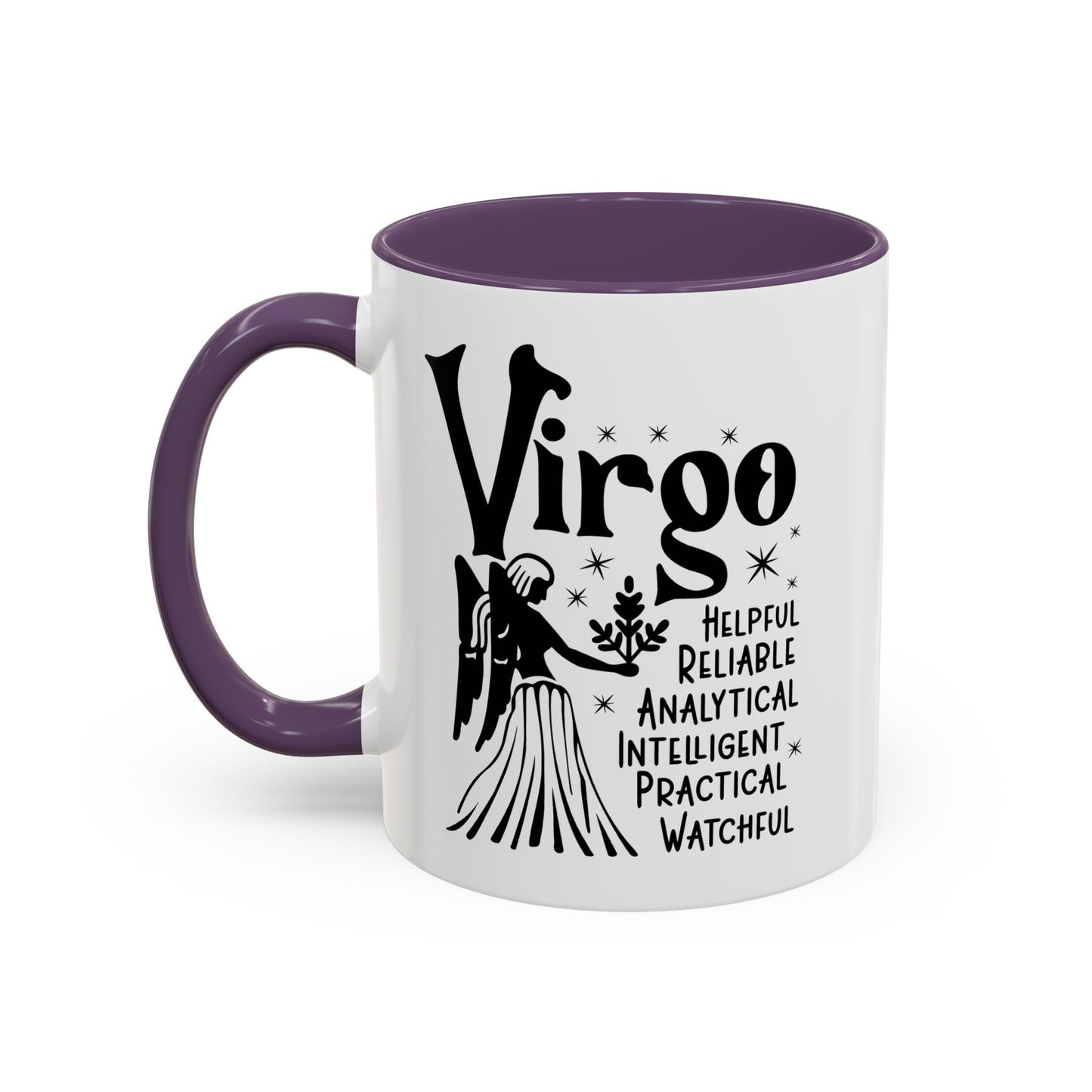 Virgo Zodiac Sign Coffee Mug - Unique Horoscope Mug With Personality Traits