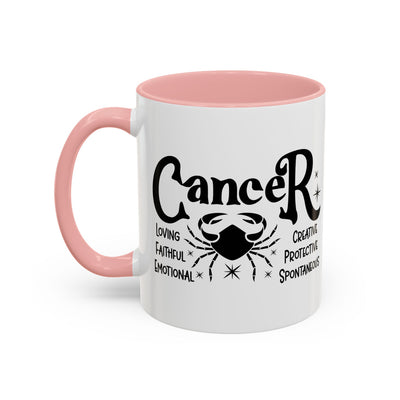 Cancer Zodiac Sign Coffee Mug - Unique Horoscope Mug With Personality Traits