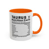 Taurus Zodiac Sign Coffee Mug - Unique Horoscope Mug With Personality Traits